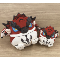 Monster Hunter Fluffy Eggshaped Plush Mini Zinogre 3