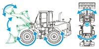 Hasegawa [WM04] 1:35 HITACHI WHEEL LOADER ZW100-6 - Scale Kits - photo 13