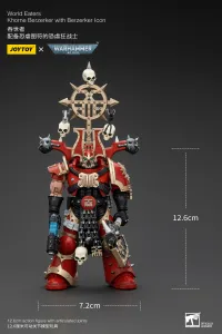 JOYTOY World Eaters Khorne Berzerker with Berzerker lcon - Warhammer 40K - photo 2