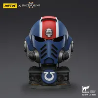 JOYTOY Ultramarines Lieutenant Titus' MKX Helmet & Display Stand - Warhammer 40K - photo 21