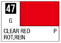 Mr Color Spray - S47 Clear Red (Gloss/Primary) 1