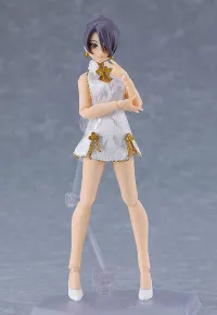 Max Factory figma Styles Mini Skirt Chinese Dress (White) - Figure Accessories - photo 5