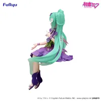 FuRyu Hatsune Miku Noodle Stopper Figure -Flower Fairy Cosmos Purple Color ver.- - Hatsune Miku - photo 4