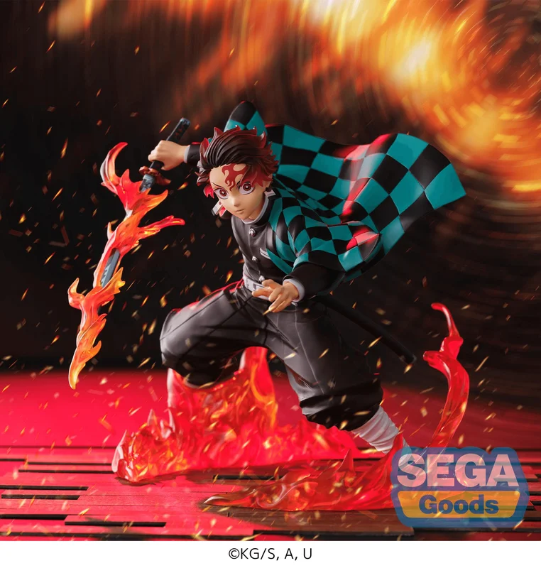 SEGA FIGURIZMα Anime "Demon Slayer: Kimetsu no Yaiba" -Tanjiro Kamado- Transparent World - Demon Slayer: Kimetsu no Yaiba