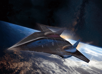 1/72 Scale Darkstar Plastic Model Kit 10
