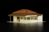 PLUM PMOA 1/150 Scale Paper kit Station(Kominato Railway) - Scale Kits - photo 11