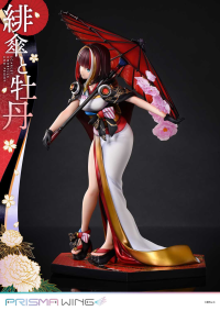 PRISMA WING fuzichoco original Illustration Scarlet Umbrella and Peony 1/7 Scale Pre-Painted Figure 3