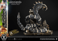 Ultimate Diorama Masterline Horizon Forbidden West Aloy vs. The Slitherfang Bonus Version  			 30