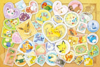 PK108-L01 108LP Puzzle - Postage Stamp Art "Pokemon", Ensky Puzzle 2