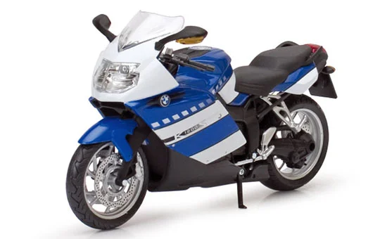 Aoshima 1/12 TOYABI DIECAST MOTORCYCLE: 1/12 BMW K1200S (Blue) - Scale Kits