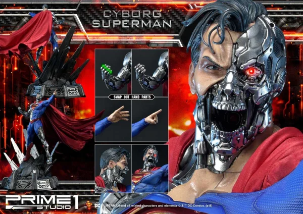 Prime 1 Studio Museum Masterline Superman (Comics) Cyborg Superman - DC Comics