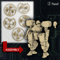 KIKOU SENSEN 1/100th Scale Plastic Model Kit Wave 1 (1 set of 6 pcs) 5
