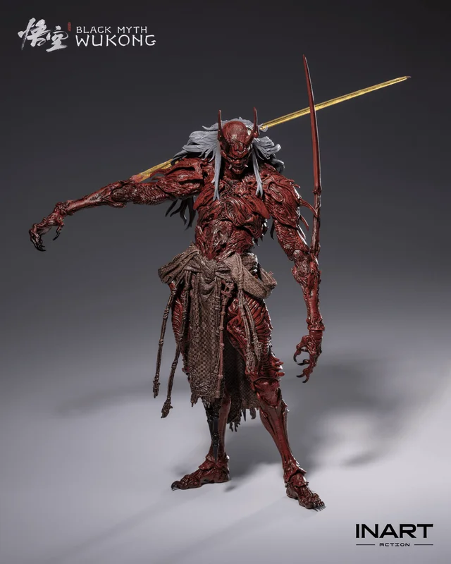 Queen Studios INART Action– Black Myth Wukong – Yaksha King 1-12 Action Figure - Black Myth: Wukong