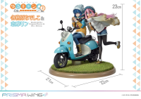 PRISMA WING Laid-Back Camp Nadeshiko Kagamihara & Rin Shima 1/7 Scale Pre-Painted Figure 20