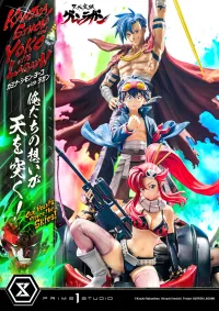 Prime 1 Studio Ultimate Premium Masterline Tengen Toppa Gurren Lagann Kamina, Simon & Yoko with Lagann "Our Hearts Pierce the Skies!" - Tengen Toppa Gurren Lagann - photo 5