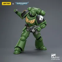 JOYTOY Salamanders Intercessor with Bolt Rifle, Bolt Pistol and Chainsword - Warhammer 40K - photo 5