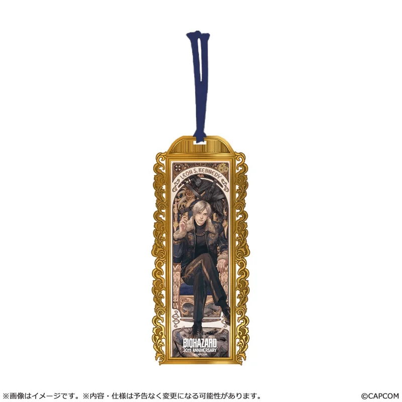 CAPCOM BIOHAZARD 30th Metal Bookmark Jill - Resident Evil
