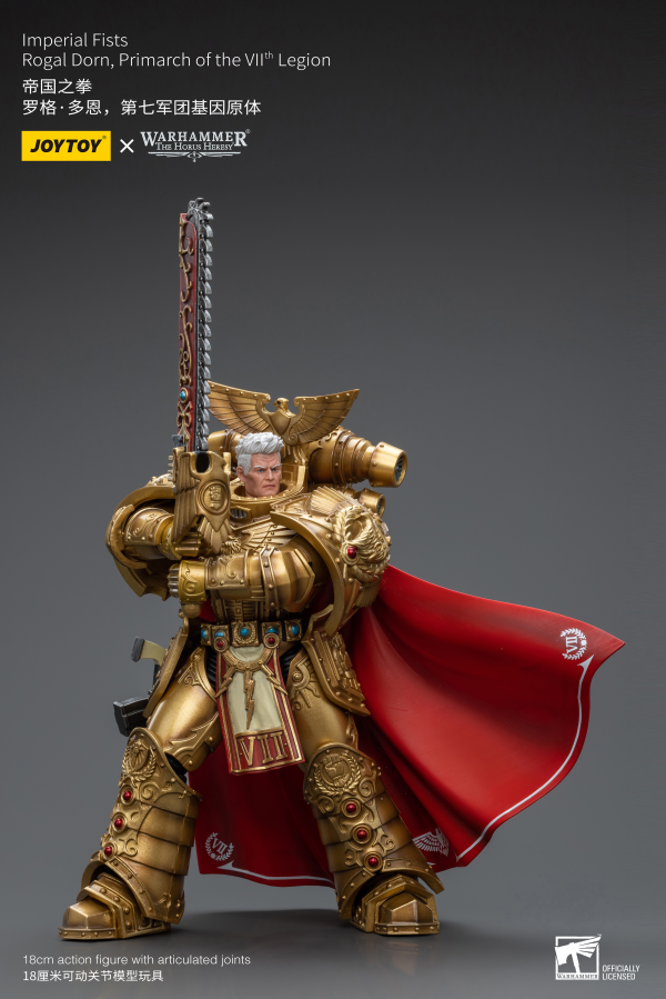 Imperial Fists  Rogal Dorn, Primarch of the Vll th Legion