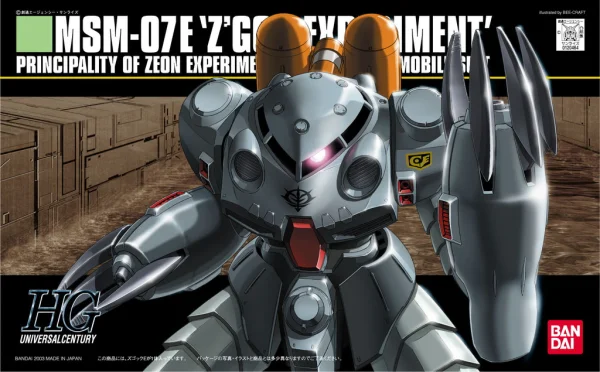 BANDAI HOBBY 1/144 HGUC MSM-07E Z'GOCK E - Mobile Suit Gundam