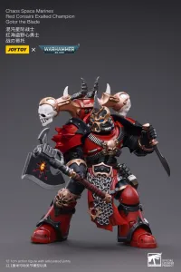 JOYTOY Chaos Space Marines Red Corsairs Exalted Champion Gotor the Blade - Warhammer 40K - photo 7