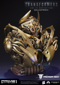 Premium Bust Transformers: Age of Extinction (Film) Galvatron Gold Version 3