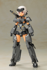 FRAME ARMS GIRL GOURAI-KAI [BLACK] with FGM148 TYPE ANTI-TANK MISSILE 10