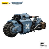 Space Wolves Raider-pattern Combat Bike with twin-linked bolt rifles 9