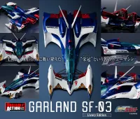 MegaHouse Garland SF-03  -Livery Edition- (with gift) "Future GPX Cyber Formula SAGA", Megahouse Variable Action - FUTURE GPX CYBER FORMULA - photo 8