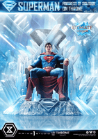 Throne Legacy Superman (Comics) Superman Fortress of Solitude on Throne (Design by Gabriele Dell'Otto) Ultimate Version 70