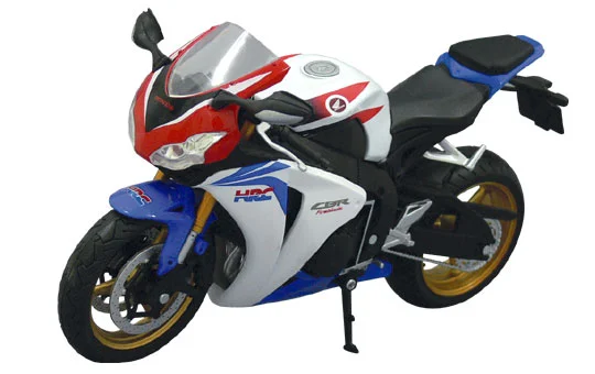 Aoshima 1/12 TOYABI DIECAST MOTORCYCLE: 1/12 Honda CBR 1000RR (TRICOLOUR COLOR) - Scale Figures