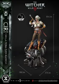 Prime 1 Studio Museum Masterline The Witcher 3: Wild Hunt Ciri Fiona Elen Riannon Bonus Version - Video Games - photo 2