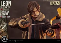 Prime 1 Studio Ultimate Premium Masterline Resident Evil 4 Leon S. Kennedy versus Chainsaw Villager Bonus Version - Video Games - photo 38