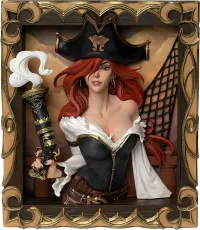 Infinity Studio Infinity Studio×League of Legends The Bounty Hunter - Miss Fortune 3D Frame - Video Games - photo 2
