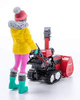 PLAMAX MF-62: minimum factory Minori with Honda Small Snow Plow HSS1170n (JX) 3