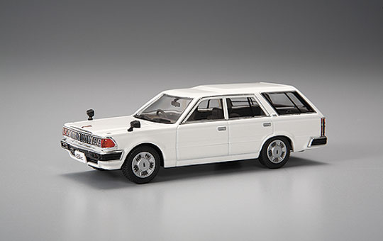DIECAST MODEL CAR: 1/43 Y30 CEDRIC VAN LATE Ver. DELUXE ['91] (PURE WHITE)