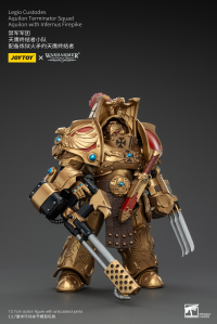 Legio Custodes Aquilon Terminator Squad Aquilon with Infernus Firepike 5