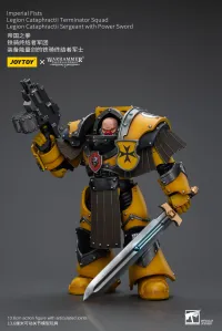 JOYTOY Imperial Fists Legion Cataphractii Terminator Squad Legion Cataphractii Sergeant with Power Sword - Warhammer 40K - photo 5