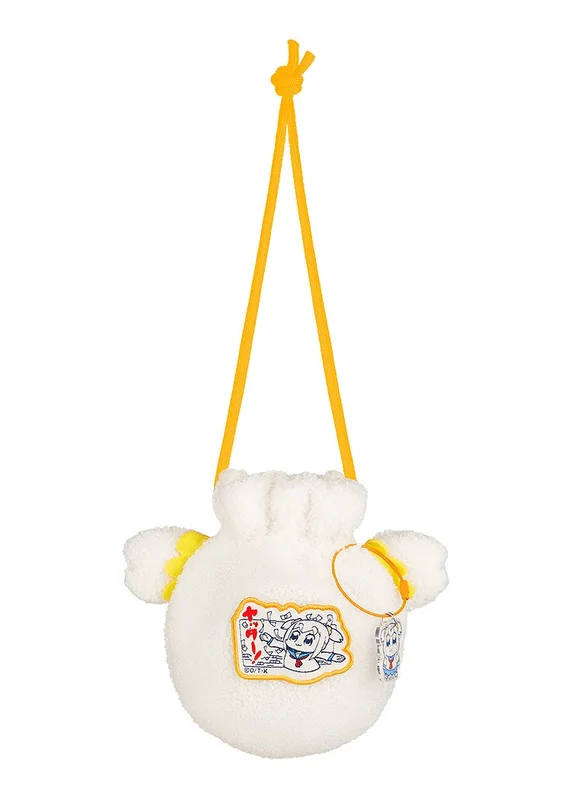GoodSmile Moment Pop Team Epic Convenience Store Series: Steamed Bun Drawstring Bag Popuko - POP TEAM EPIC
