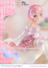 PRISMA WING Re:ZERO -Starting Life in Another World- Ram Glass Edition 1/7 Scale Pre-Painted Figure 7