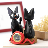 Jiji and Stuffed Plush Jiji Statue Desk Clock 1