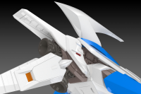 [PP163] SILVER HAWK 3F-1B SPACE FIGHTER 2P COLOR 7