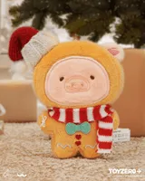 TOYZEROPLUS LuLu the Piggy Christmas - Gingerbread Man Lu Plush Keychain - LuLu The Piggy - photo 3