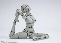 TAMASHII NATIONS Body Chan -Kentaro Yabuki- Wire Frame (Gray Color Ver.) , Bandai Spirits S.H Figuarts - Action Figures - photo 7