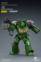 Salamanders Terminator 2 with Power Fist and Storm Bolter 19