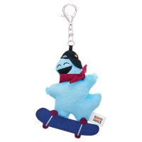 Gal & Dino Plushie Keychain Skateboard 2
