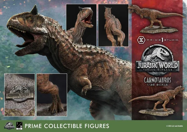 Prime 1 Studio Prime Collectible Figures Jurassic World: Fallen Kingdom (Film) Carnotaurus - Jurassic Park