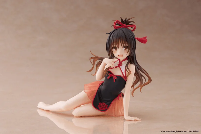 TAITO To Love-Ru Darkness Desktop Cute Figure - Mikan Yuki (Chinese Dress Ver.) - To LOVE-Ru