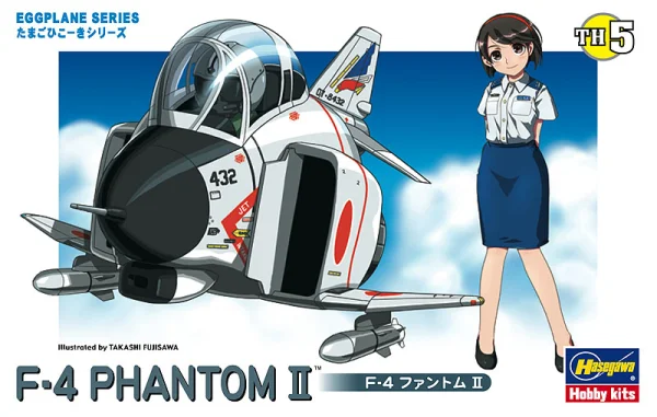 Hasegawa [TH5] EGG PLANE F-4 PHANTOM II - EGGPLANE SERIES