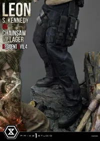 Prime 1 Studio Ultimate Premium Masterline Resident Evil 4 Leon S. Kennedy versus Chainsaw Villager - Video Games - photo 4