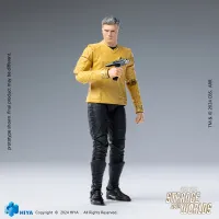 HIYA TOYS Exquisite Mini Series 4 inch STAR TREK STRANGE NEW WORLDS Pike - Star Trek - photo 5